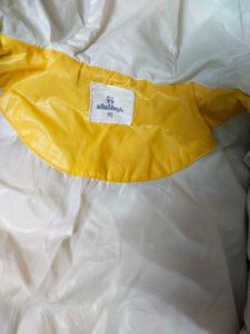 Cute Yellow Kids Puffer Jacket