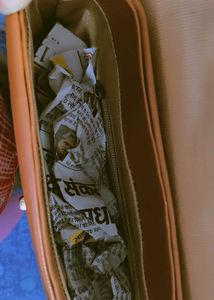 Brown Chain Shoulder Bag 👜