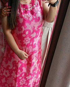 Pink Printed Top