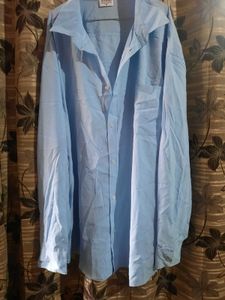 Oversized Blue Shirt