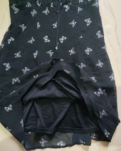 H&amp;M Butterfly Print Dress
