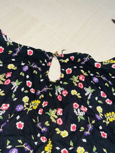 Floral Print Mini Dress