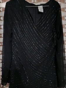 Heavy Work Georgette Gown