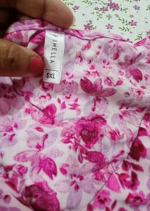 Floral Print Flairy Dress 50-52inch