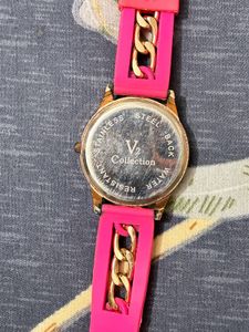 🦋 Stylish Pink Butterfly Watch – V3 Collection