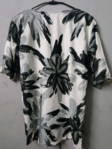 Floral Print Short Kurti