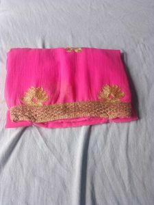 Elegant Pink Saree