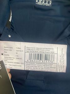 Puma Training Polo - Navy Blue, New