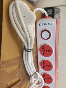 Extention Board 4 Sockets 1 Switch 6Amp