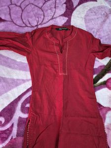 Red Tunic Top