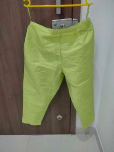 Lime Green Embroidered Salwar Kameez
