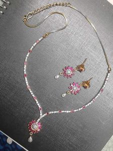 American Diamond Thin Neckset