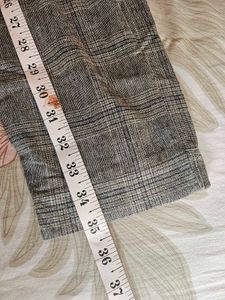 Imported Vintage Checked Trouser