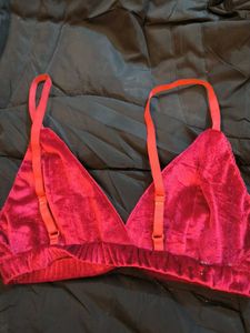 Red Velvet Bralette