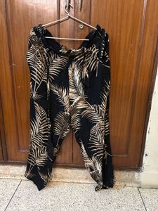 Tropical Print Pants