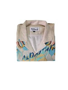 Tiger Florida Cuban Coller Oversized Shirt