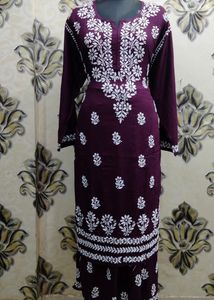 Chikankari Kurti set
