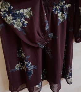 Women Floral Dress (XL)