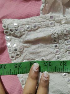 Eyelet Embroidered Peplum