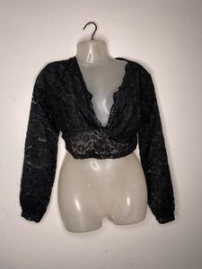 Lace Net Top