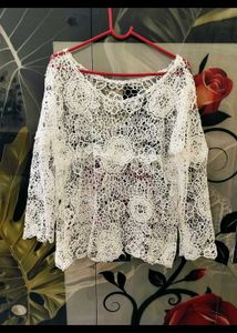 unused Crochet Lace Top