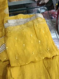 Golden Yellow Salwar Kameez