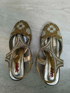 Ladies Party Wear Heel Sandals