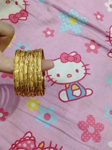 Gold Plated Bangles