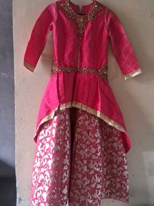 Pink Ethnic Gown