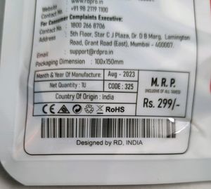 Rd Usb To LIGHTNING Cable Brand New Sealed Pack.