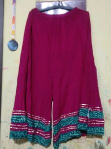 Bandhani Kurti Sharara Set