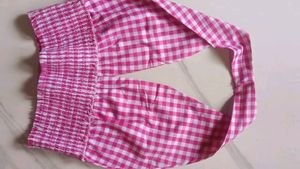 Pink Halter Neck Top