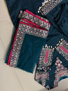 Elegant Embroidered Kurta Set