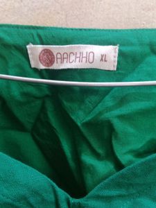 AACHHO Women&#39;s Stylish Green Lehnga Choli