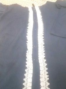 Navy Blue Kurta