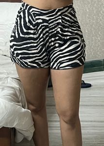 Zebra Print Shorts
