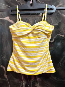 Striped Bikini Top