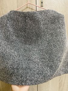 H&amp;M Gray Tweed Mini Skirt