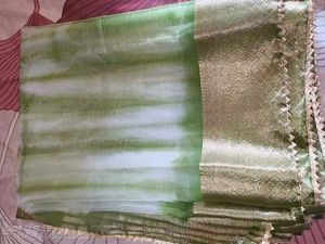 Fancy Organza Shibori Saree