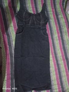 Stylish Denim Bodycon Dress