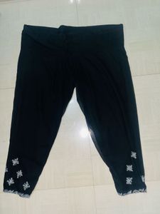 Elegant White Embroidered Kurti Set