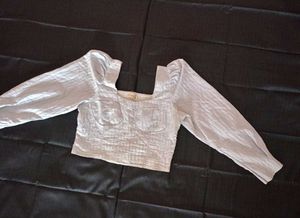Chic Light Blue Top