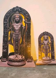 Ram Lalla Wood Pasting Design Laminated Pack Of 2