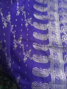 Beutiful Saree Blue Colour