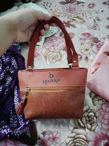 Krazy Kat Leather Handbag 👜