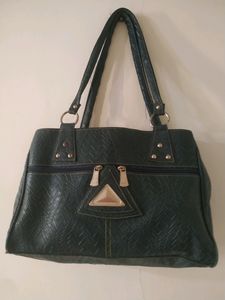 Unique Triangle Detail Tote Bag