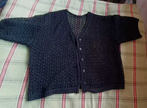 Crochet Knit Cardigan