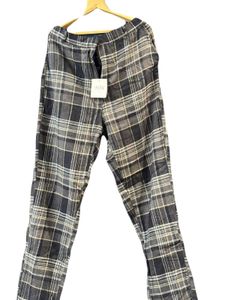 Brand New Woollen Checkered Pants