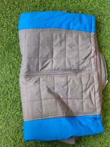 Heavy Quality Grey &amp; Blue Padded Jacket