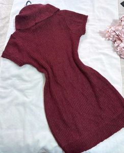 🎁Buy1 Get1 Free Burgundy Turtleneck Sweater (